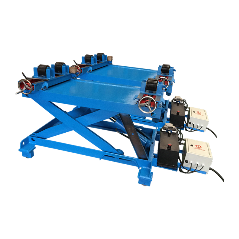 1T Lead Screw-Adjustable Welding Rotator na may Karagdagang Lifting Function