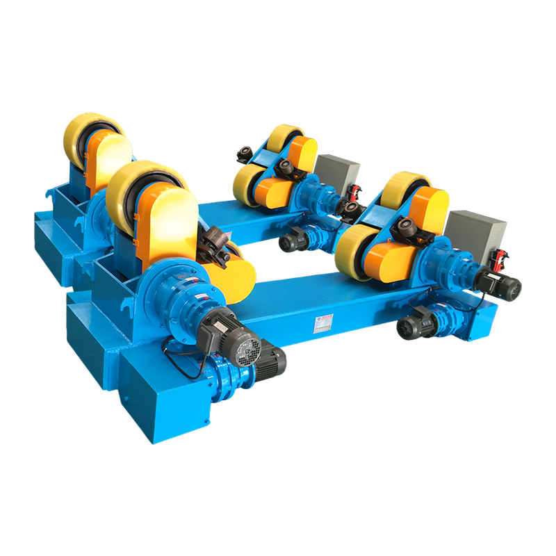 40T Self-Aligning Welding Rotary Machine na May Electric Track Movement At Anti-Drift Function