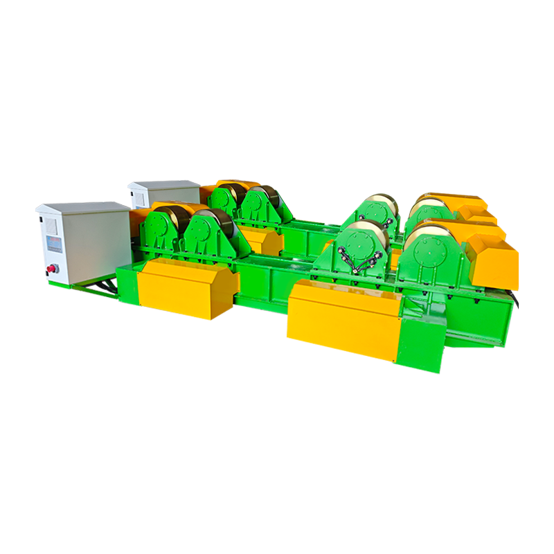 40T Fit Up Welding Rotator na may Hydraulic Lifting Manual Orbital Movement